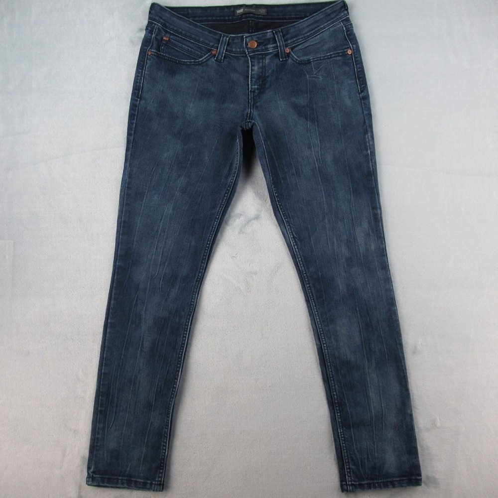 Levis Demi Curve Low Rise Skinny Jeans Dark Wash Blue W31 L32 06401-0035
